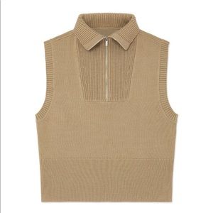 Weworewhat Half Zip Sweater vest